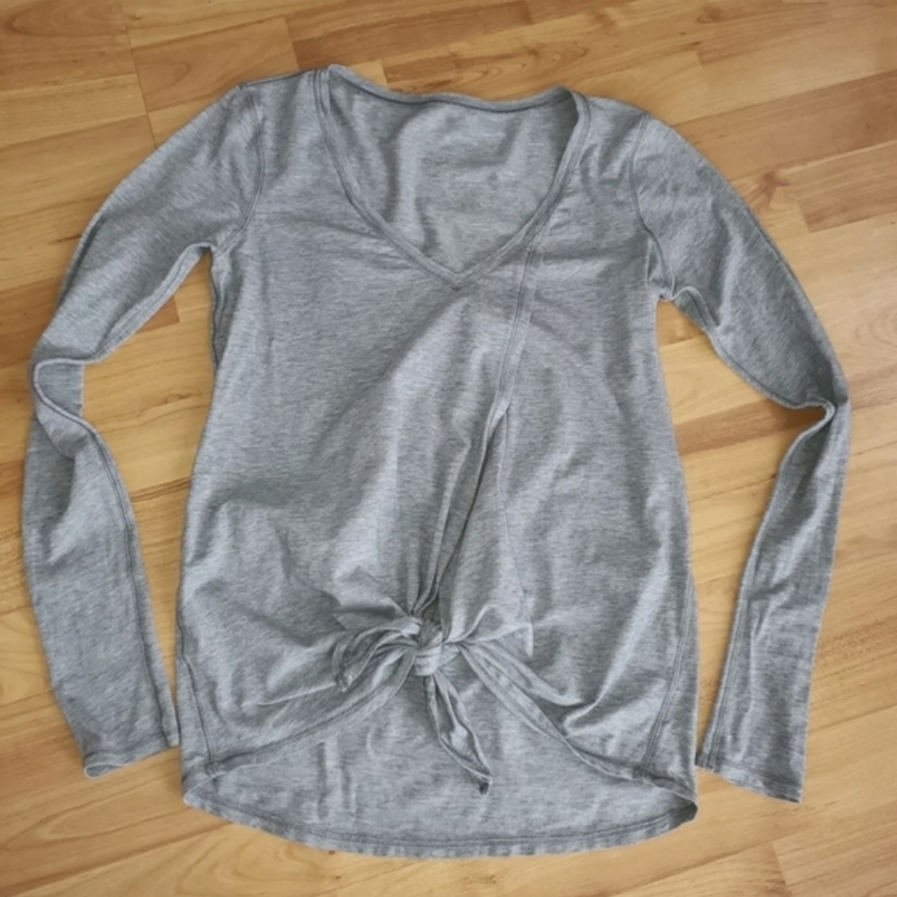 Lululemon Knot a Problem Long Sleeve Tie Top 4